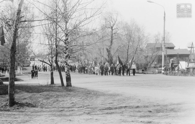 Первомай 1988 года в селе Дивеево (10 фото) — Дивеево вчера