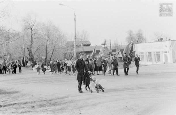 Первомай 1988 года в селе Дивеево (10 фото) — Дивеево вчера
